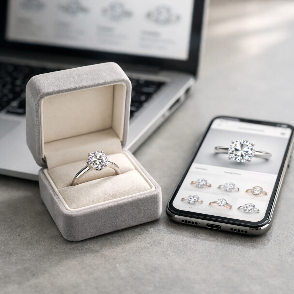 Best Places to Buy Moissanite Engagement Rings Online in 2026