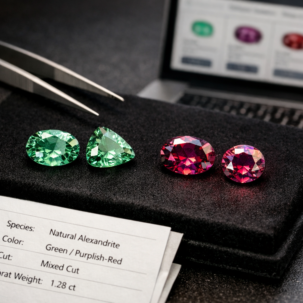 Expert Picks: Where Collectors Buy Loose Alexandrite Online with Confidence