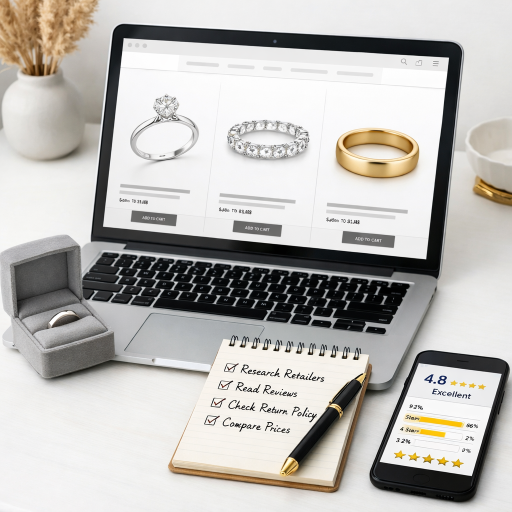 How to Choose the Best Online Wedding Ring Retailer