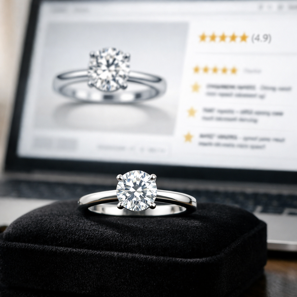 How To Find The Best-Rated Lab Grown Diamond Engagement Rings Online