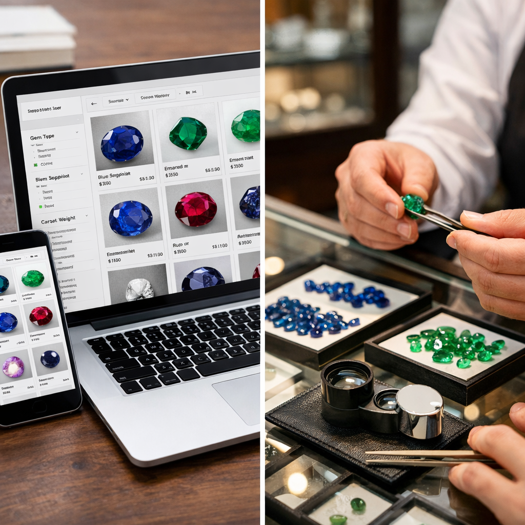 Online vs. Local: Best Places to Buy Gemstones Today