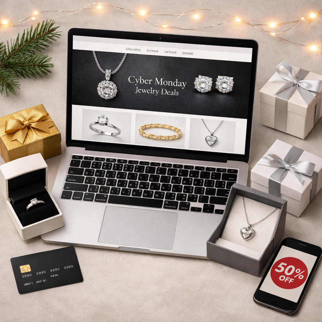 Top Online Jewelry Stores for Cyber Monday Jewelry Gift Deals