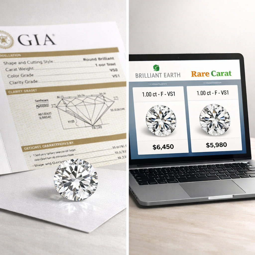 Which Delivers Better Diamond Value: Brilliant Earth or Rare Carat?